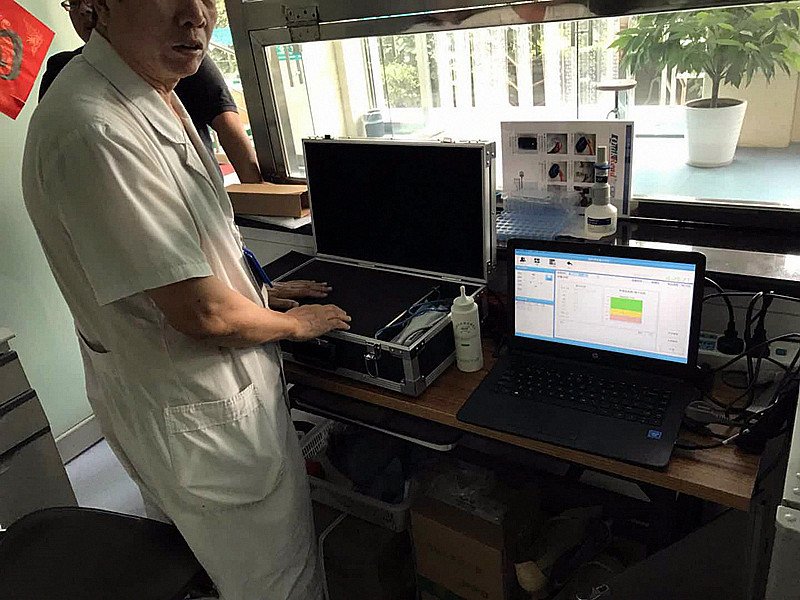 便携式黄色视频免费观看网站检测仪被北京丰台区某保健医院采购 在康复科检测门诊